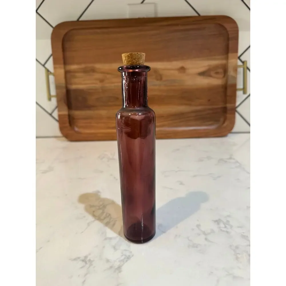 Vintage tall purple